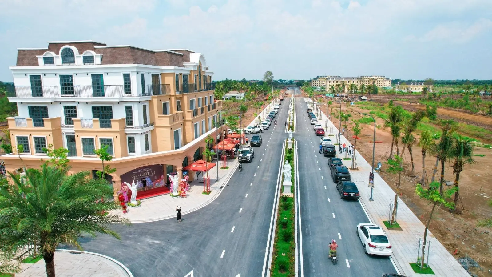 Bán nền 112m2 thổ cư Thị trấn Thủ Thừa - Ngay trung tâm hành chính mới 127ha