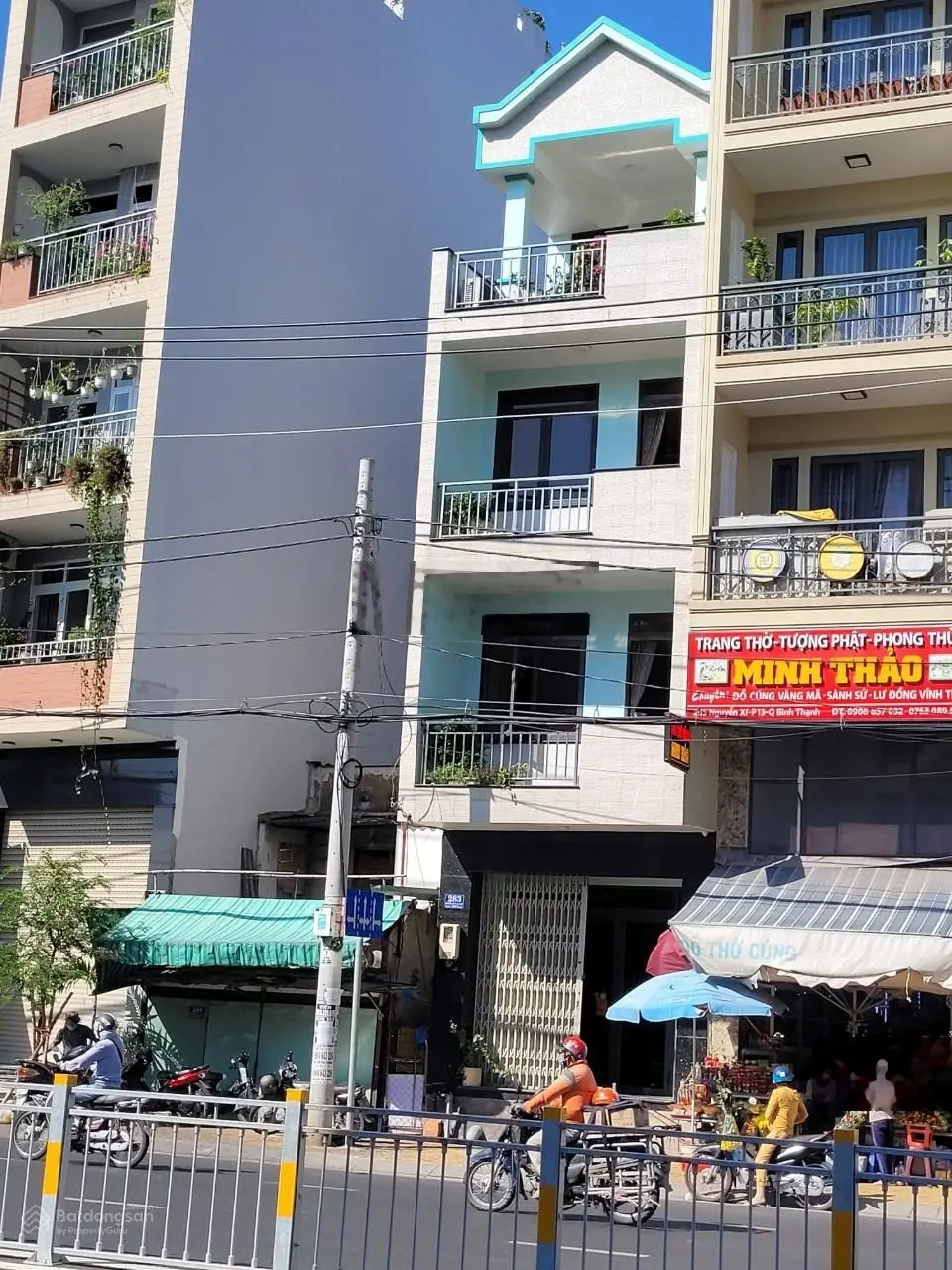 Bán nhà 2 mặt tiền Bùi Hữu Nghĩa DT 6x22m vuông vức xây dựng cao tầng 15,5 tỷ TL