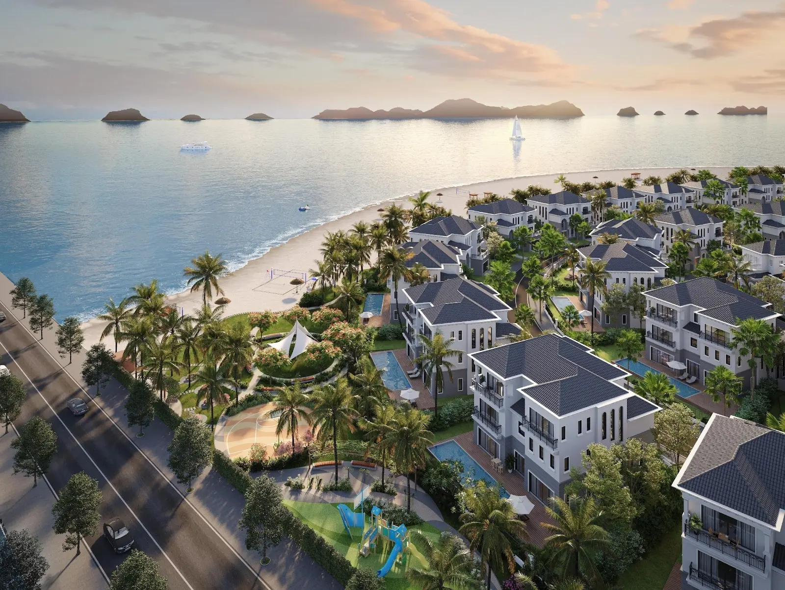 Dinh thự mặt biển ( vịnh hạ long) 916,67m2 giá đang sale từ 10% đến 20% trừ chiết khấu vào giá bán