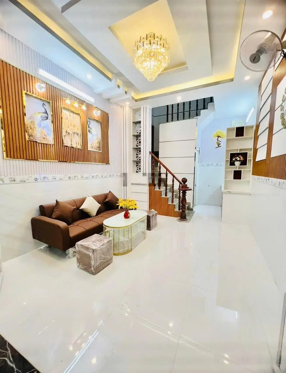 (Nhà mới hoàn thiện) - 3 PN - hẻm 80 đường Nguyễn Bình - xe hơi sát nhà