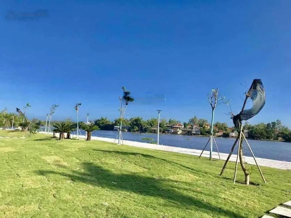 Bán biệt thự mặt tiền Sông Phước Giang KDC An Lộc Phát, 205m2(10x20.5) hướng Nam, Sổ Hồng Riêng