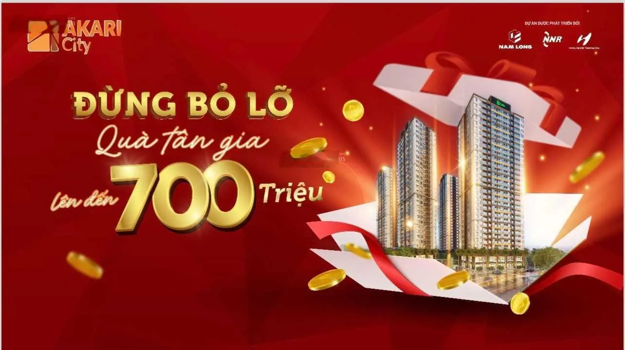 Giỏ hàng mới nhất Akari City GĐ2 T9 đầy đủ diện tích trả trước 1,1 tỷ nhận nhà đến 2026 mới trả góp