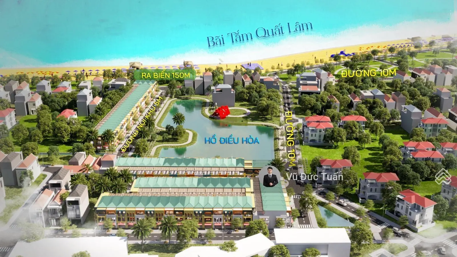 Chính chủ bán nhanh lô đất biển 85m2 cách bãi tắm 200m sát Flamingo giá 888 triệu