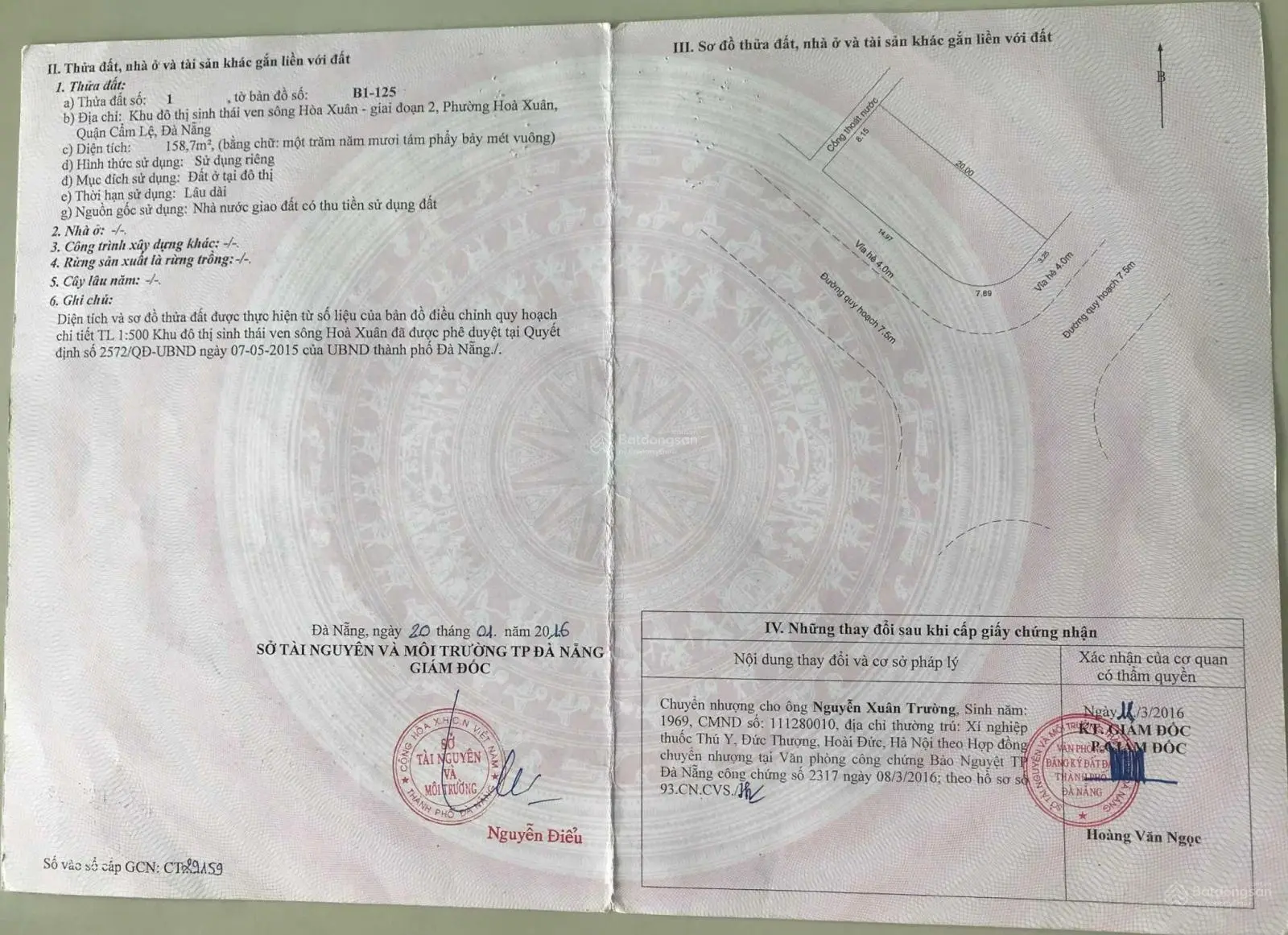 Bán góc 2MT đường Bích Khê và Vũ Đình Liên - Hoà Xuân, Cẩm Lệ