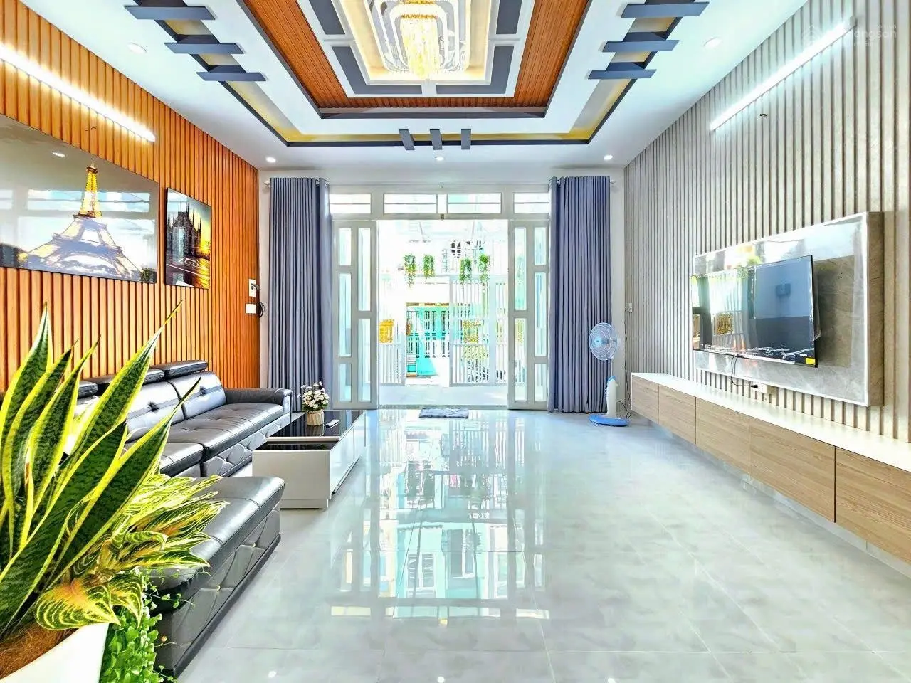 Bán nhà hẻm xe hơi 1942 Huỳnh Tấn Phát. TT Nhà Bè. Dt 5x12.5m. 3 tầng. Giá 5 tỷ 250 tr