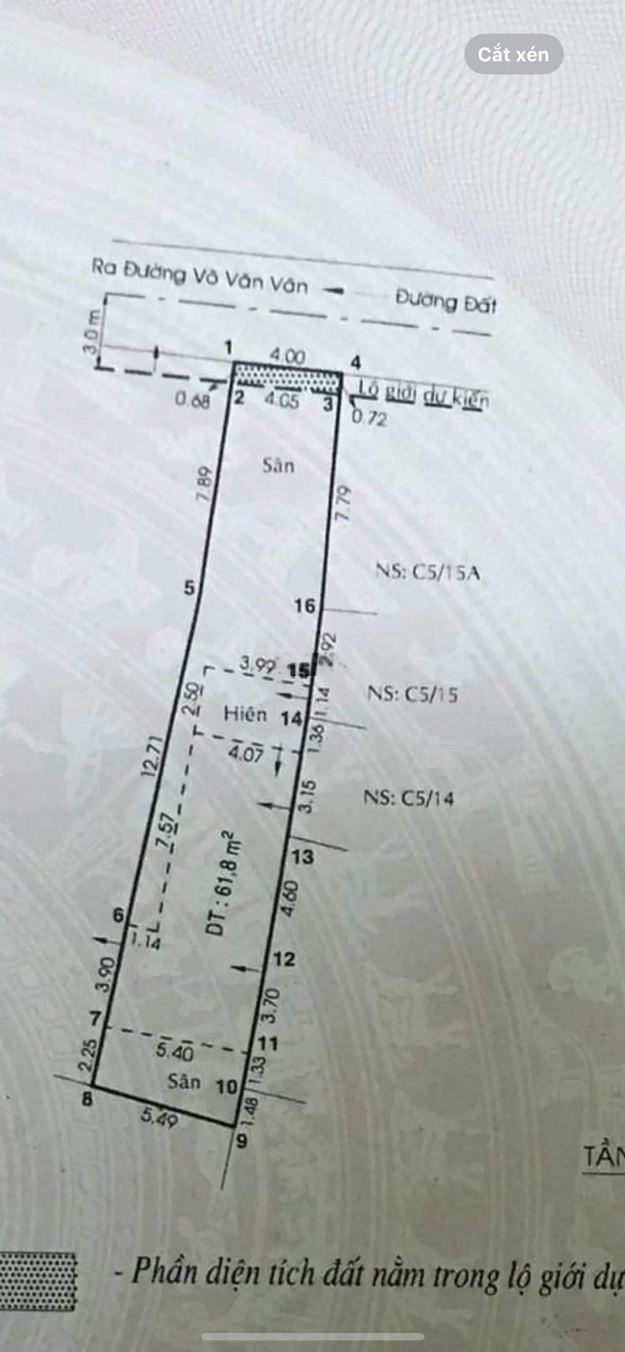 Nhà cc kế mặt tiền liên khu 4+5 giá 34,5tr.m