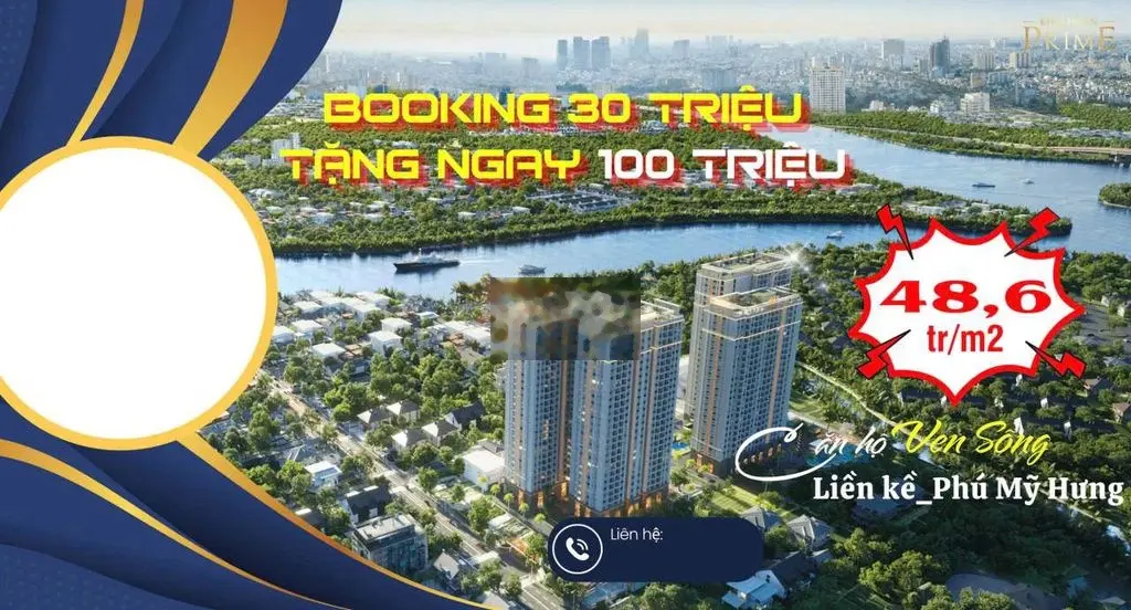 Căn hộ khải hoàn prime mặt tiền lê văn lưong ck 14% full nội thất
