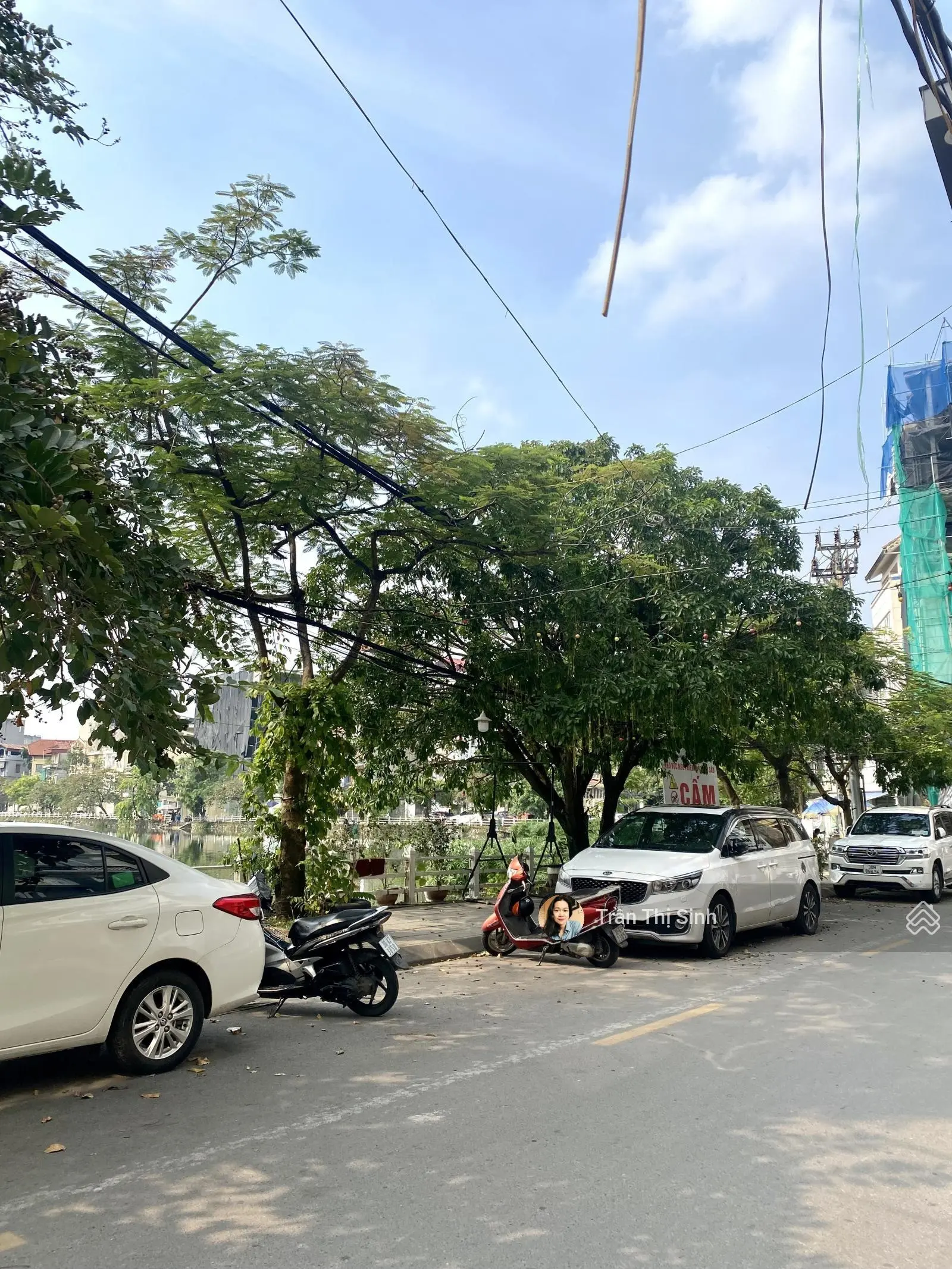 ĐẤT HIẾM PHỐ HỒNG TIẾN Ô TÔ 7 CHỖ THÔNG BỒ ĐỀ GẦN HỒ GIÁ CỰC TỐT 110m2; MT 6,5m NHỈNH 130tr/1m2
