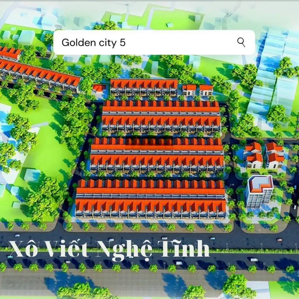 Bán đất dự án Golden City 5 bên cạnh bệnh viện Mắt tiềm năng kinh doanh cao giá mềm đầu tư