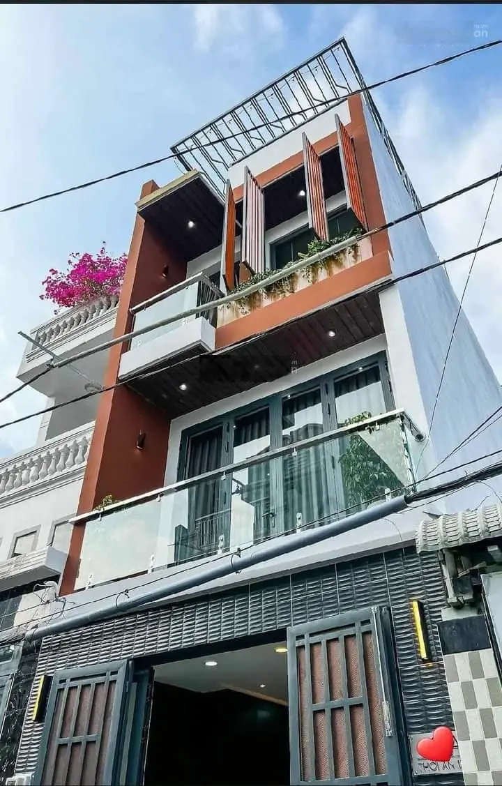 Bán nhà gần trường ĐH Công Nghiệp TP. HCM hẻm 485/ Phan Văn Trị Gò Vấp Giá 3tỷ4. DT 60,3m2