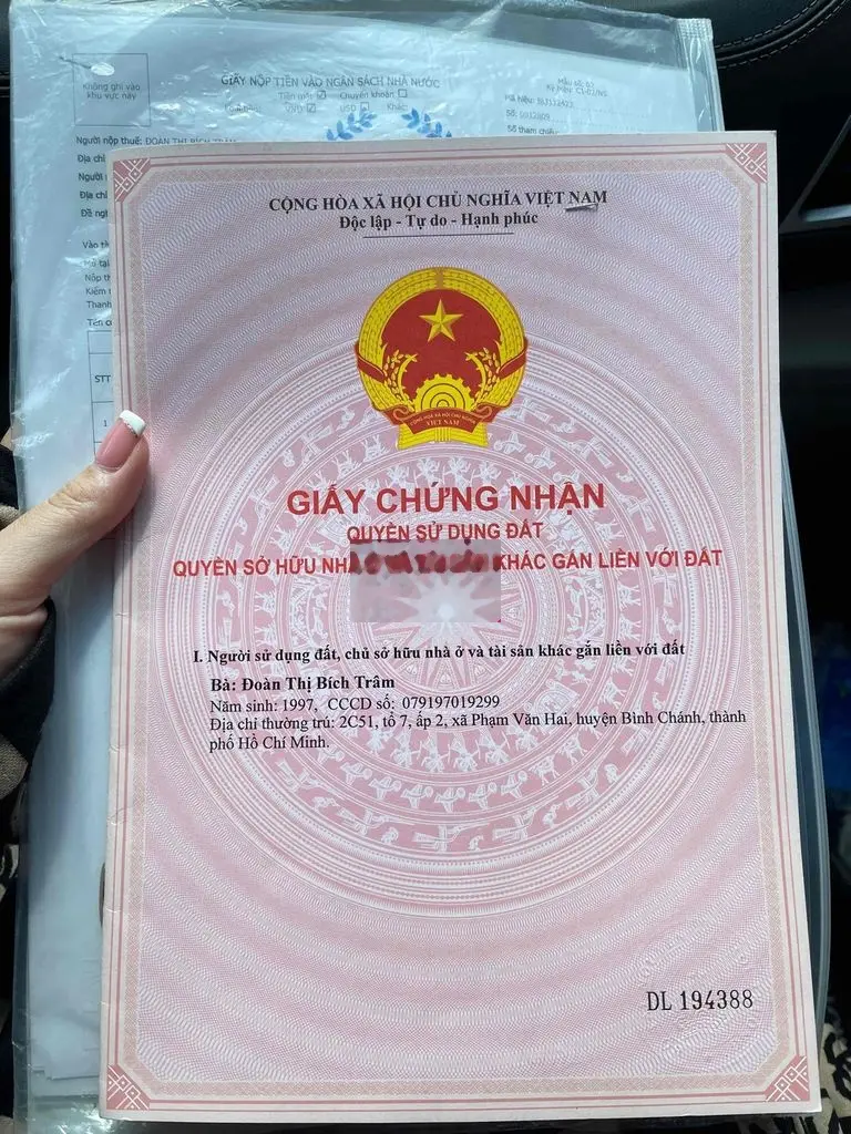 CẦN BÁN GẤP LÔ ĐẤT MT ĐƯỜNG LÊ QUÝ ĐÔN KDC PHƯỜNG 5 TP. BẠC LIÊU