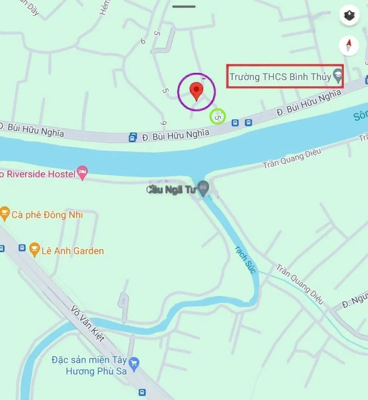 BÁN NHÀ MỚI 1 TRỆT+ 1 LẦU HẼM 5 (HẼM NHÁNH) ĐƯỜNG BÙI HỮU NGHĨA, P. BÌNH THỦY, BÌNH THỦY, CẦN THƠ