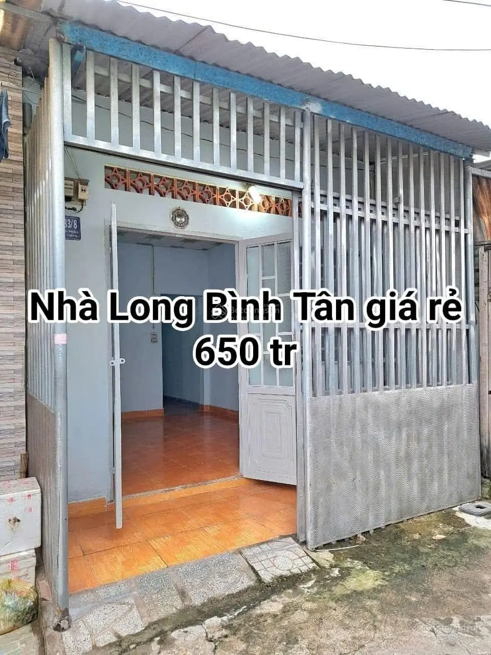 Bán nhà riêng 63m2, 650 triệu, Quốc Lộ 51, Long Bình Tân, Biên Hòa, Đồng Nai giá tốt đẹp