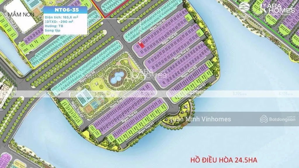Hot cắt lỗ song lập Ngọc Trai Đảo Nhỏ - DT 165m2 giá 36tỷ Vinhomes Ocean Park Gia Lâm quá hấp dẫn