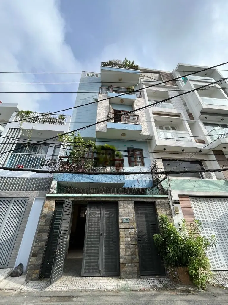 Bán nhà 4 tầng hẻm xe hơi gần đại học Văn Lang, 4x17, giá 9.5 tỷ