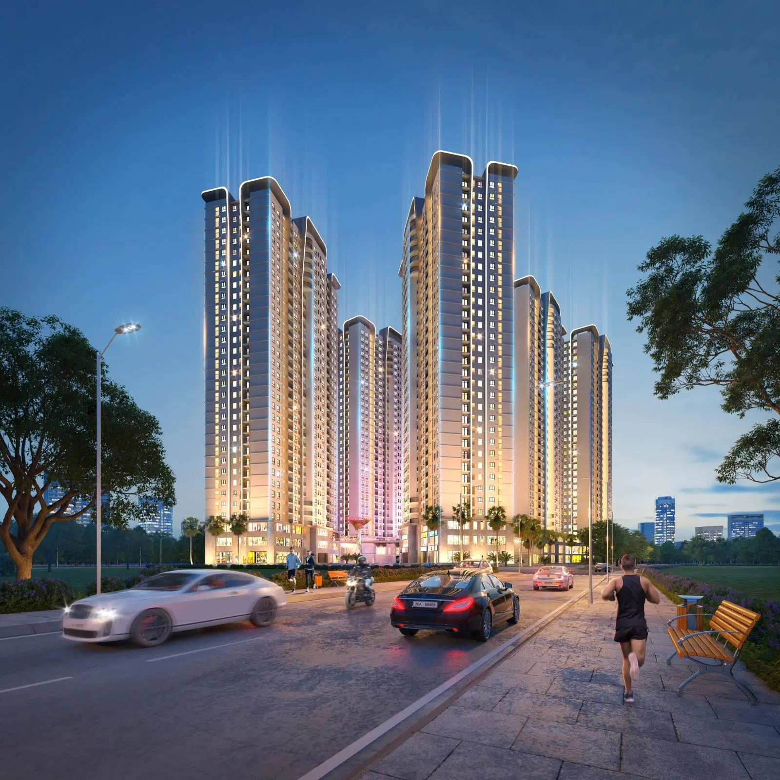 Căn hộ chung cư tecco elite city - vốn từ 800tr, sổ đỏ trao tay, sẵn hợp đồng thuê 2 năm,