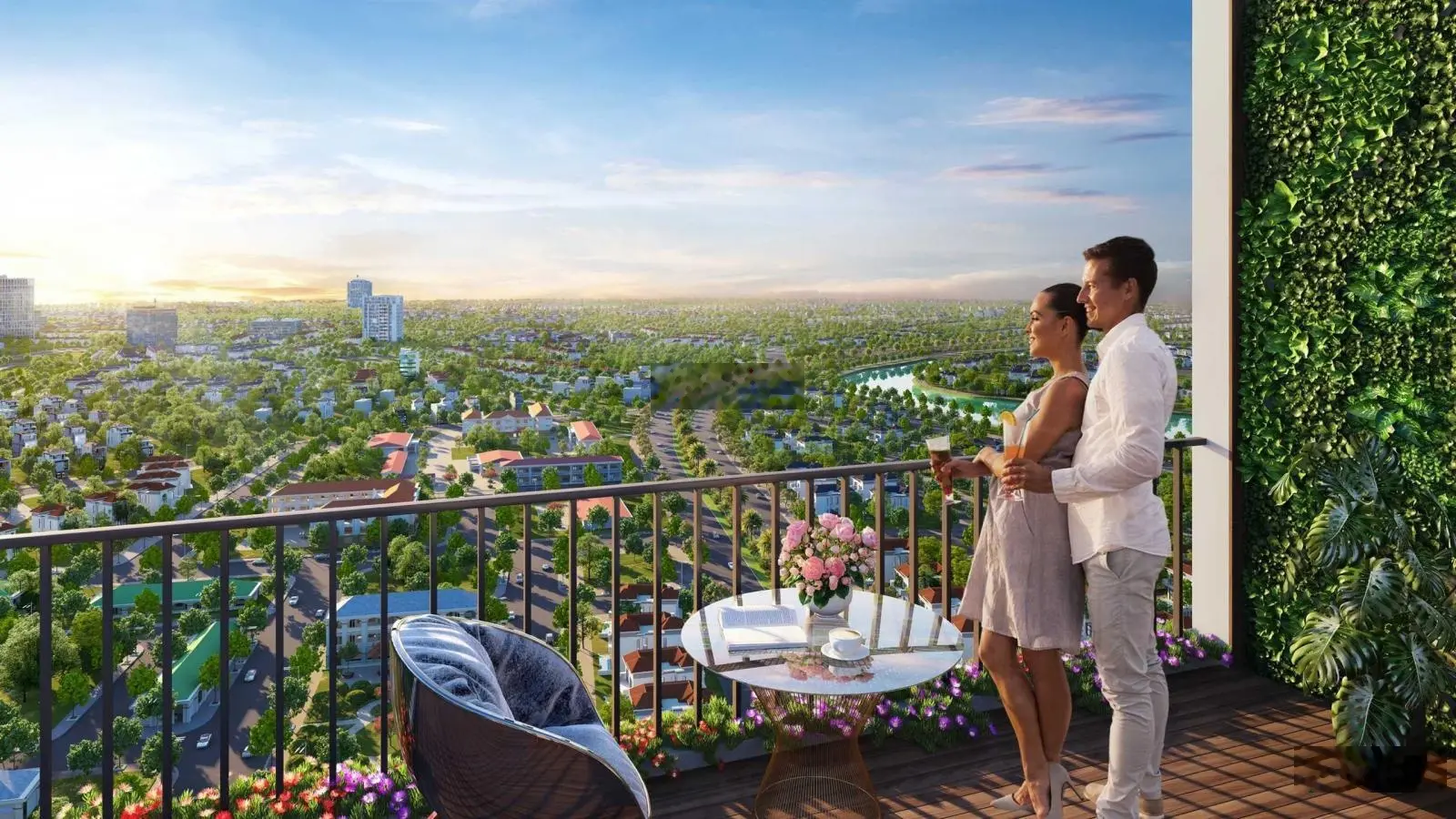 Căn hộ 3PN 102m2 duy nhất tại Sentosa Sky Park Hải Phòng, chiết khấu 329tr