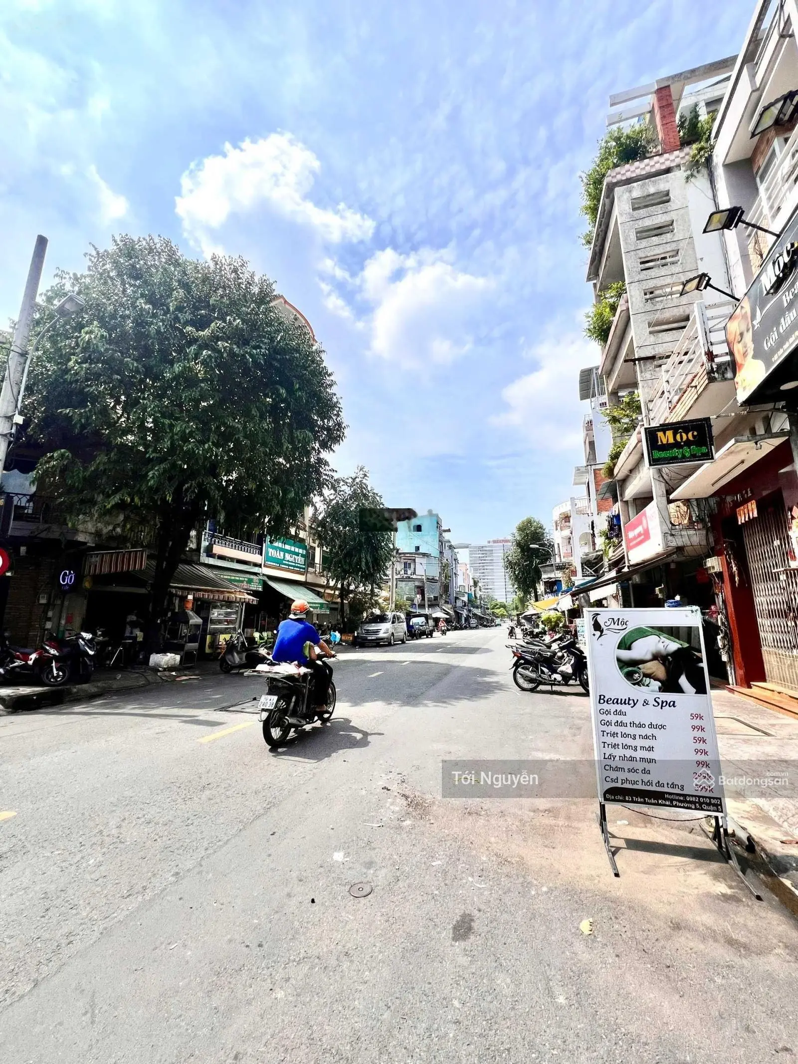 Bán nhà góc 2 mặt tiền đường Trần Tuấn Khải, P. 5, Quận 5, (DT: 4,3x13m) HĐT 45tr/1th. Giá 22,5 tỷ