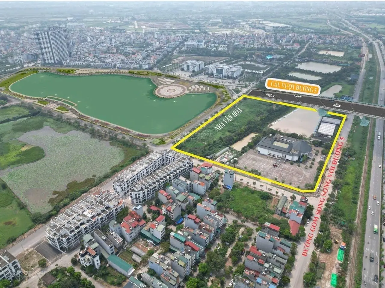 Siêu phẩm lô góc đất tái định cư Trâu Quỳ, Gia Lâm wiew vườn hoa