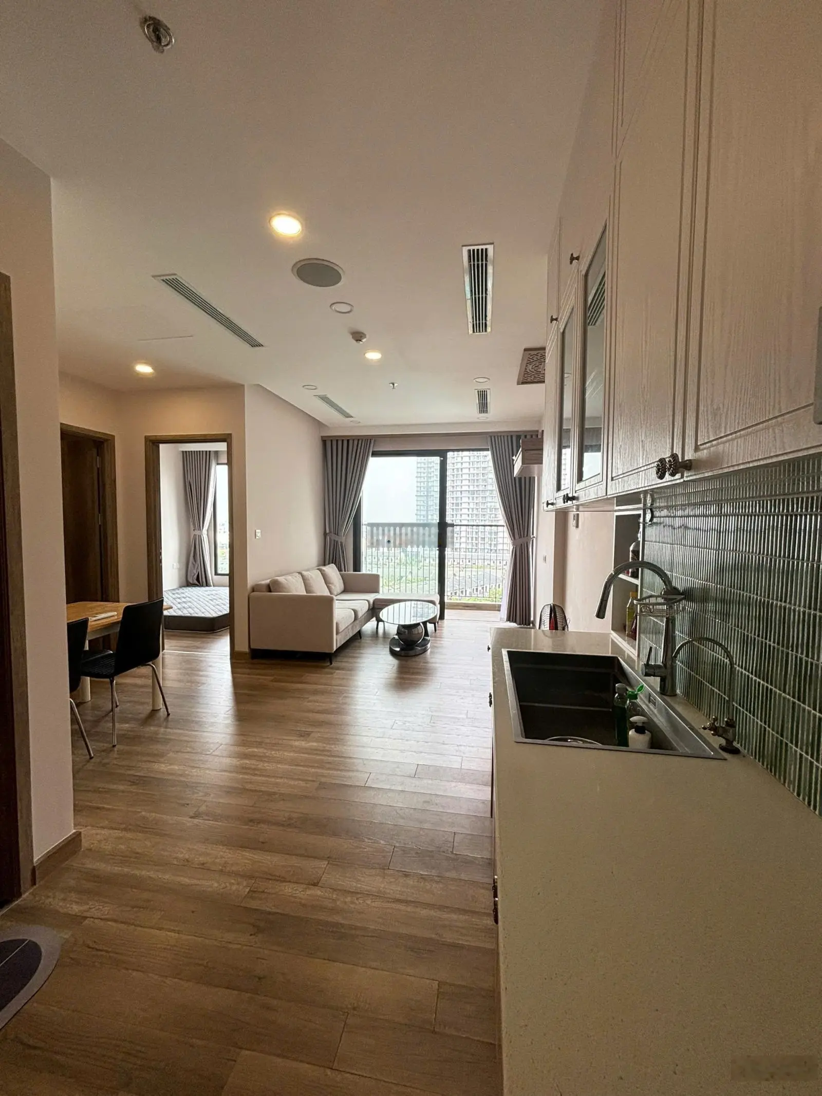 Bán căn hộ 2N2VS Haven Park đầy đủ nội thất 58m2 view hồ bơi giá 3ty3 bao phí