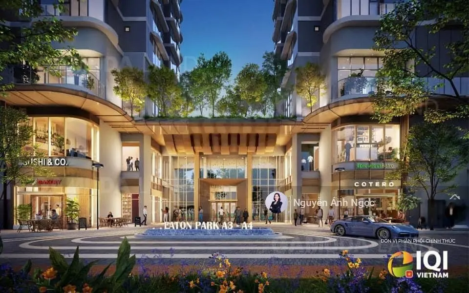 Chuyển nhượng gấp căn 2PN góc Eaton Park - A5.2x.08 - View trung tâm & Landmark 81 HĐMB 8,3 tỷ