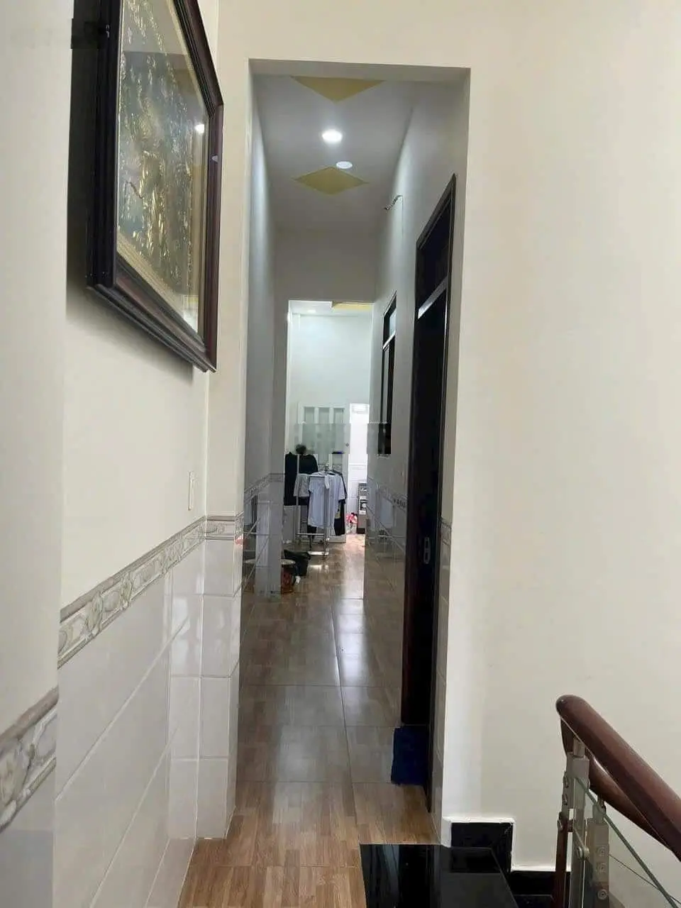 Nhà mặt tiền đường Trần Quý Cáp . Sát trường học cấp 1,2,3 Dĩ An