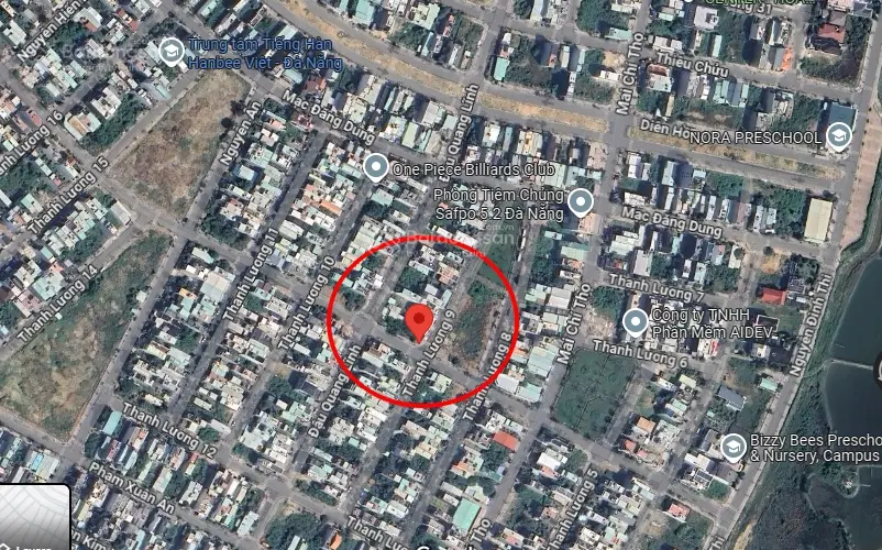 Bán góc 2MT đường La Hối và Thanh Lương 9 (đối diện công viên) - Hoà Xuân