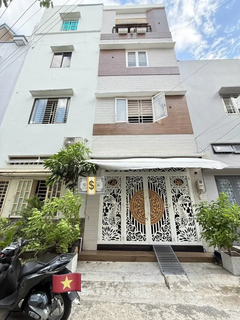 Nhà Ngay Gò Dầu, Tân Phú, 46m2, gồm 4 phòng ngủ, 4wc