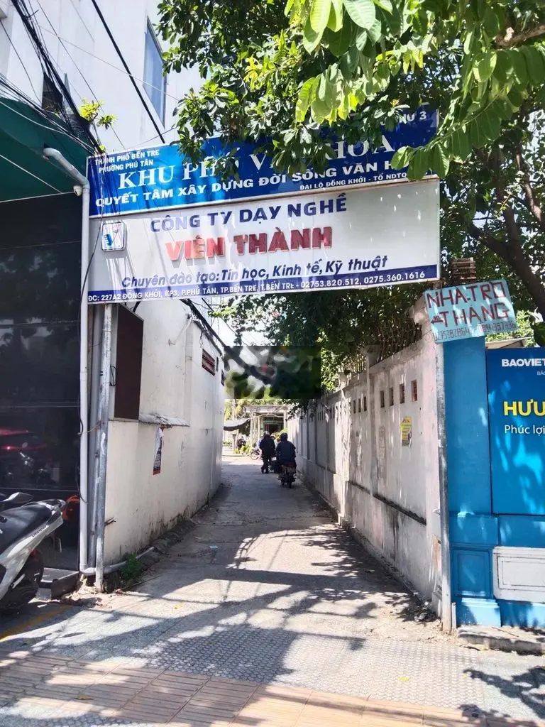 BÁN 301M2 ĐẤT PHƯỜNG PHÚ TÂN TP BẾN TRE