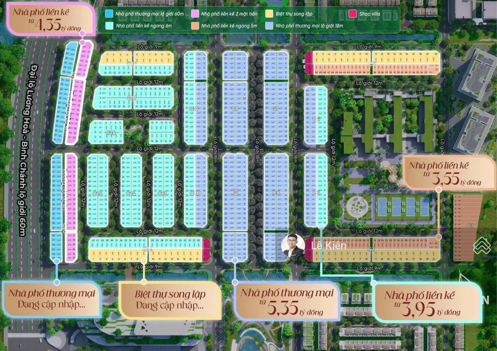 Chính thức nhận booking nhà phố river park - vị trí đẹp nhất - kđt sinh thái la home - long an