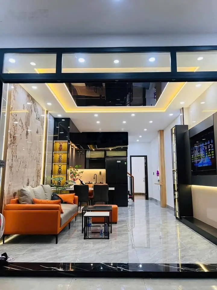 SANG NHANH CĂN NHÀ XINH 1 trệt 1 lầu TẠI Q.BÌNH TÂN đường Lê Công Phép gần Bến Xe Miền Tây 64m2