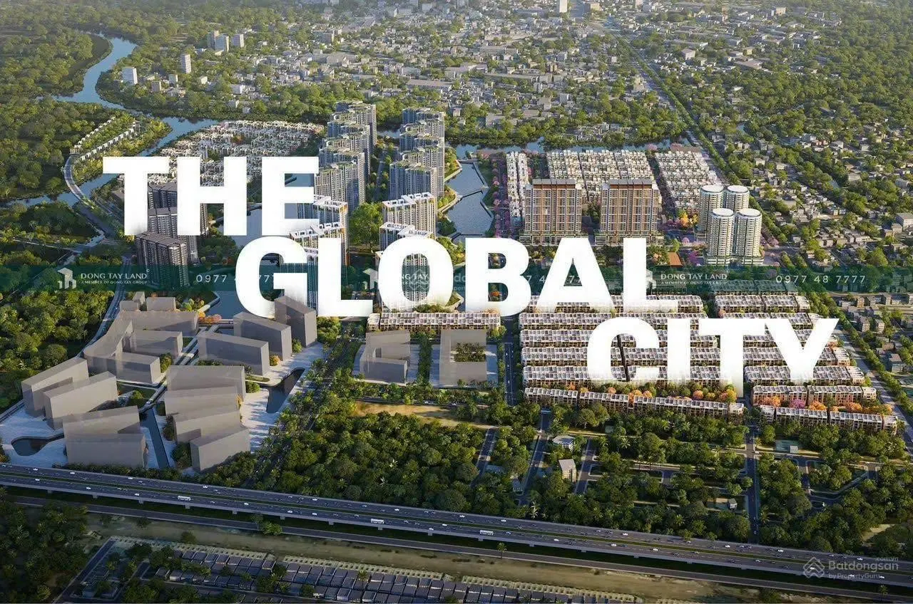 Ngộp bank bán nhanh nhà phố liền kề Soho dãy LK5 - The Global City giá sốc LH: 0912 282 ***