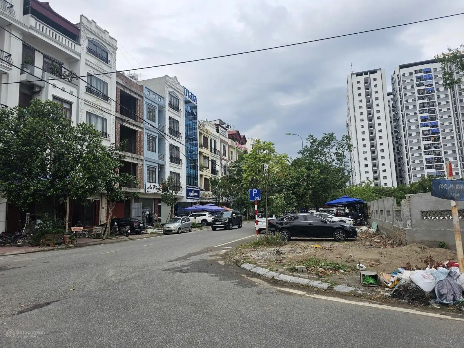 Bán tòa nhà thương mại nhà 6 tầng mặt đường Lê Thánh Tông Khả lễ 2 cho thuê 720tr/năm