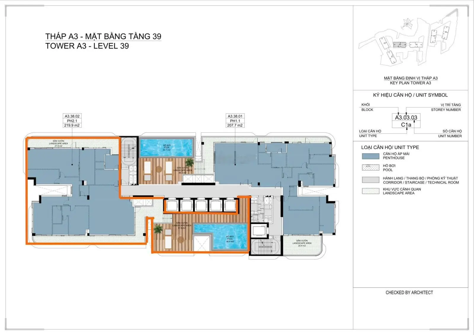 Giỏ hàng Penthouse Eaton Park. Đặc quyền riêng cho chủ nhân 3 căn đẹp nhất