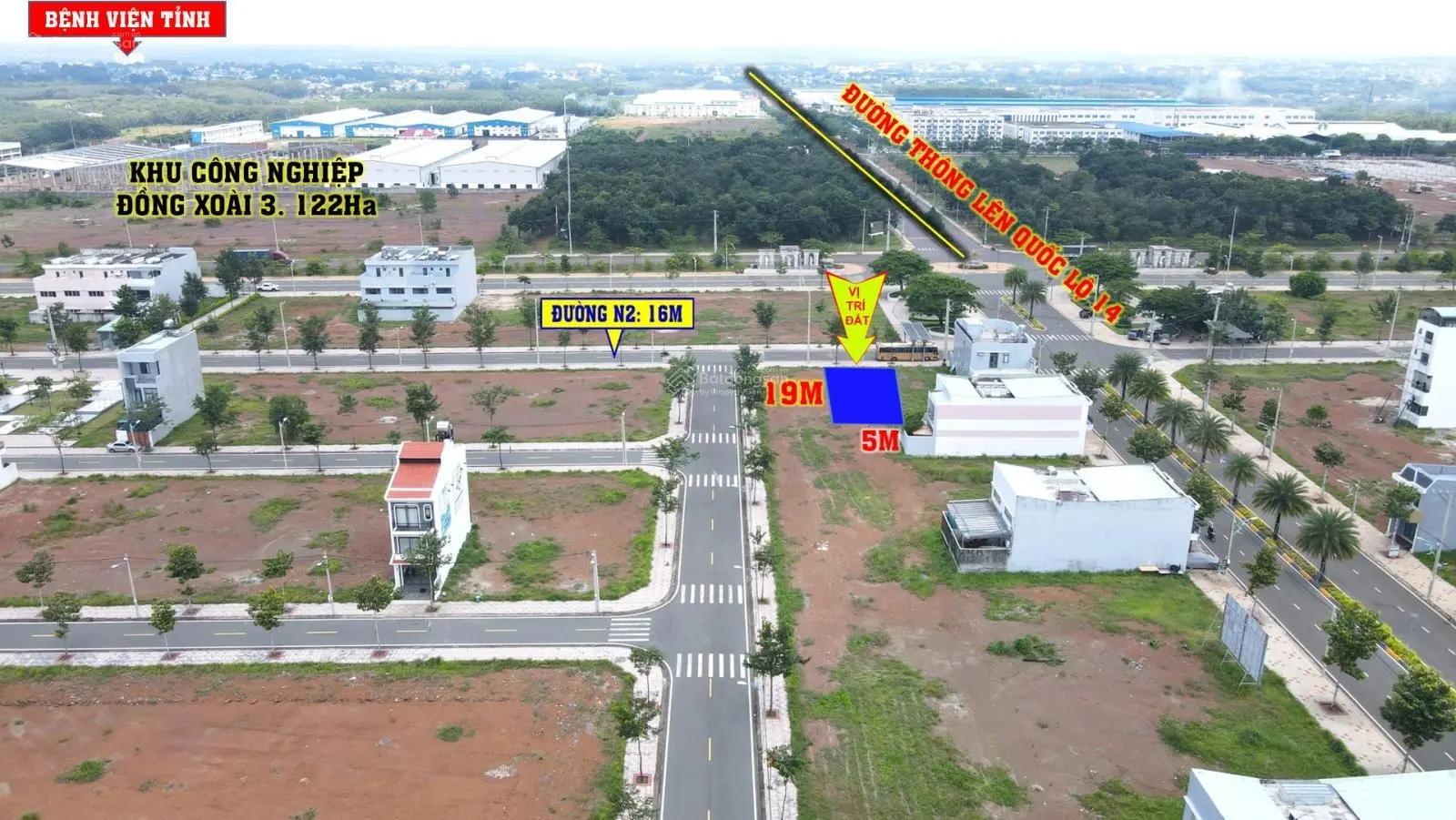 Bán nền 95m2 giá ngộp ngay cổng dự án Cát Tường Phú Hưng, TP. Đồng Xoài, Bình Phước