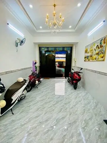 Bán nhà mặt tiền gần chợ hiệp thành quận 12 - 88m2, 4 tầng, nội thất
