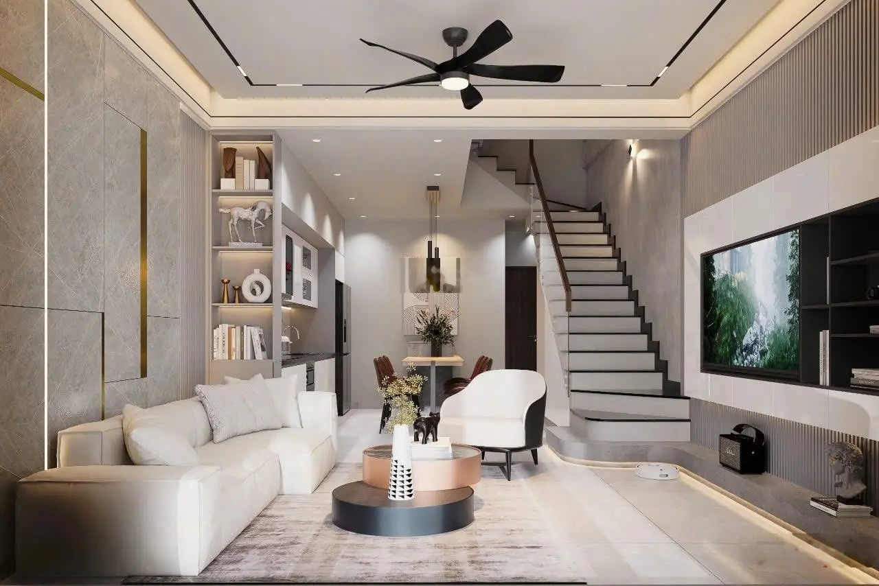Bán Nhà 2 Tầng 2 Mê + lửng đường 10m5 Võ An Ninh, Phường Hoà Xuân, Quận Cẩm Lệ, TP Đà Nẵng