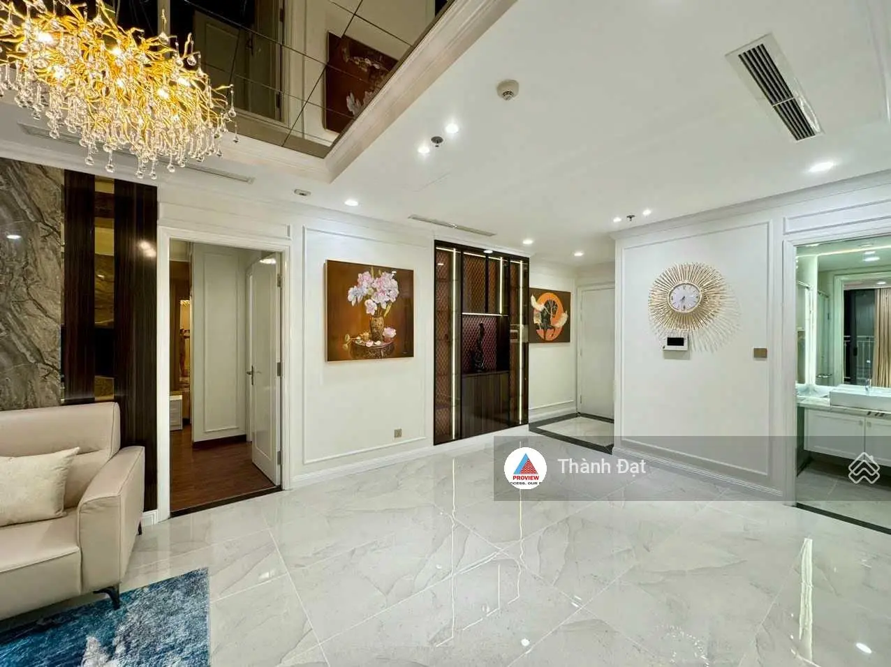 Cần bán căn hộ Vinhomes Central Park với 3pn, 100m2 full nội thất cao cấp