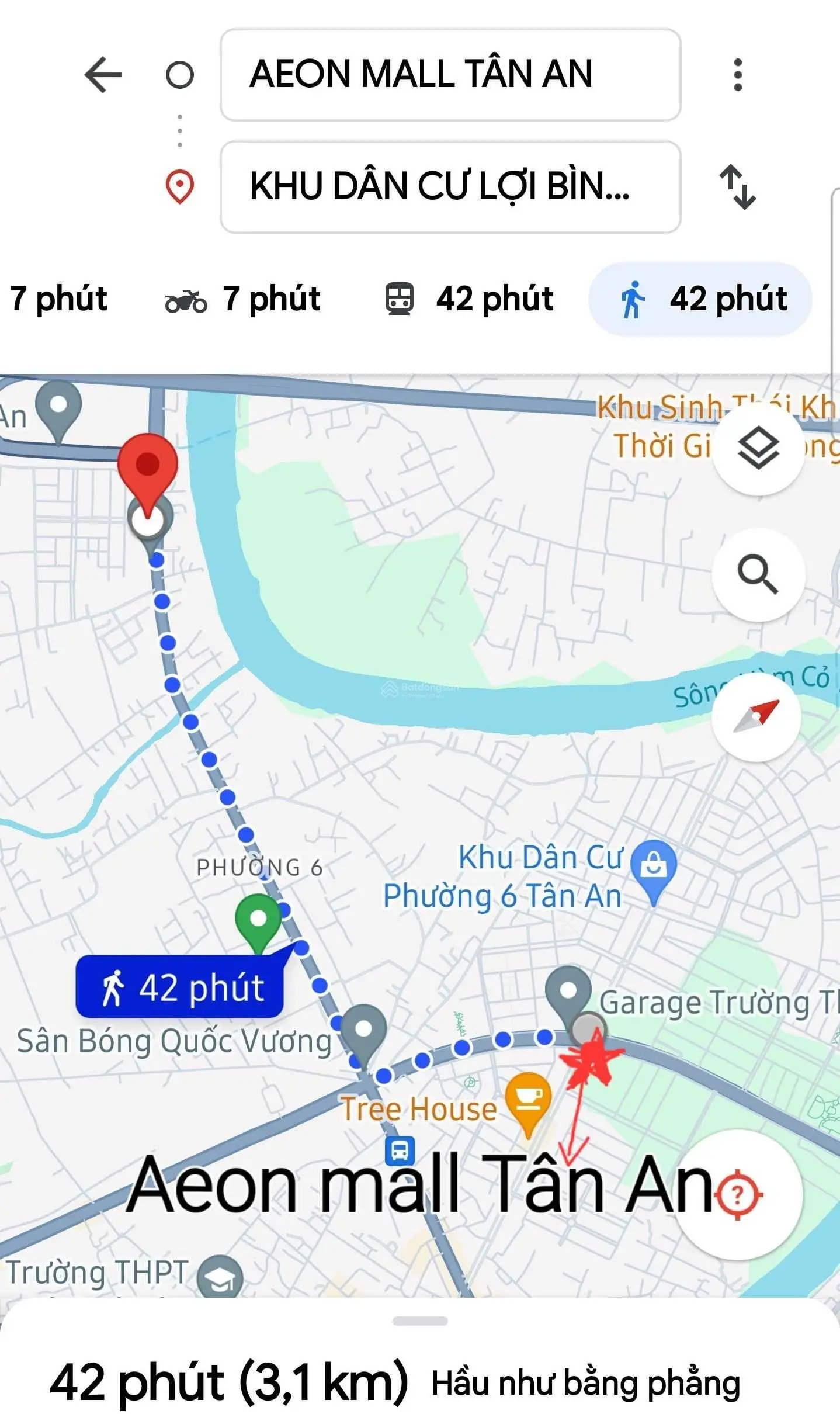 Chính chủ thiện chí bán đất SHR trung tâm Tp Tân An, TTHC Tân An Aeon Tân An, cạnh CT Trung Lương