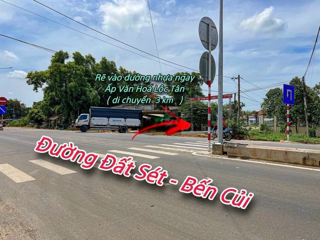Bán đất mặt tiền đường rộng 8m giá 310 triệu, diện tích 150 m2, tại Minh Châu, Tây Ninh