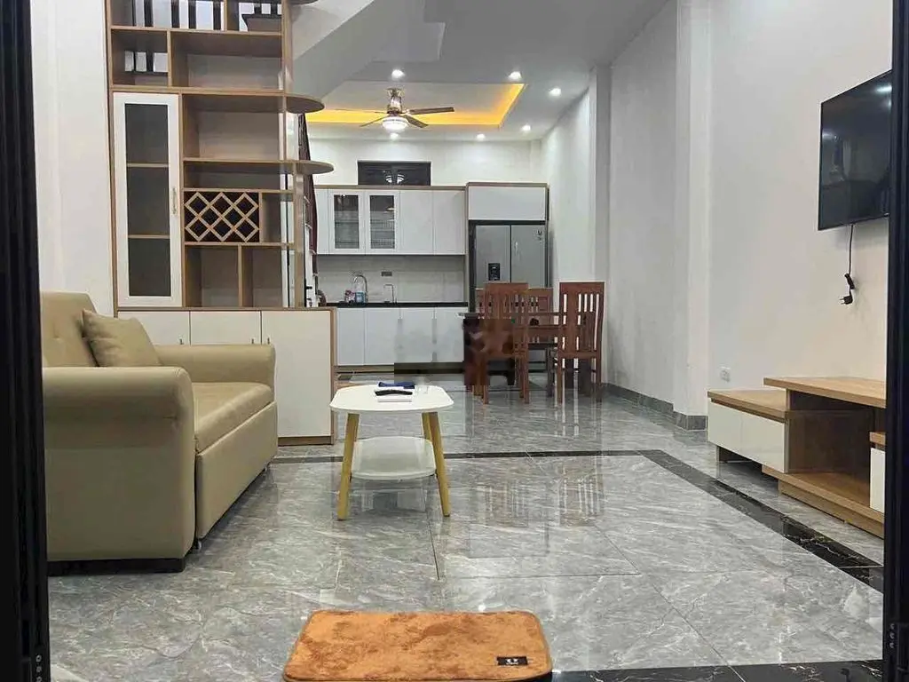 nhà Trại Gần - Song Phương - 44m2 sử dụng - 3 tầng - sẵn nội thất