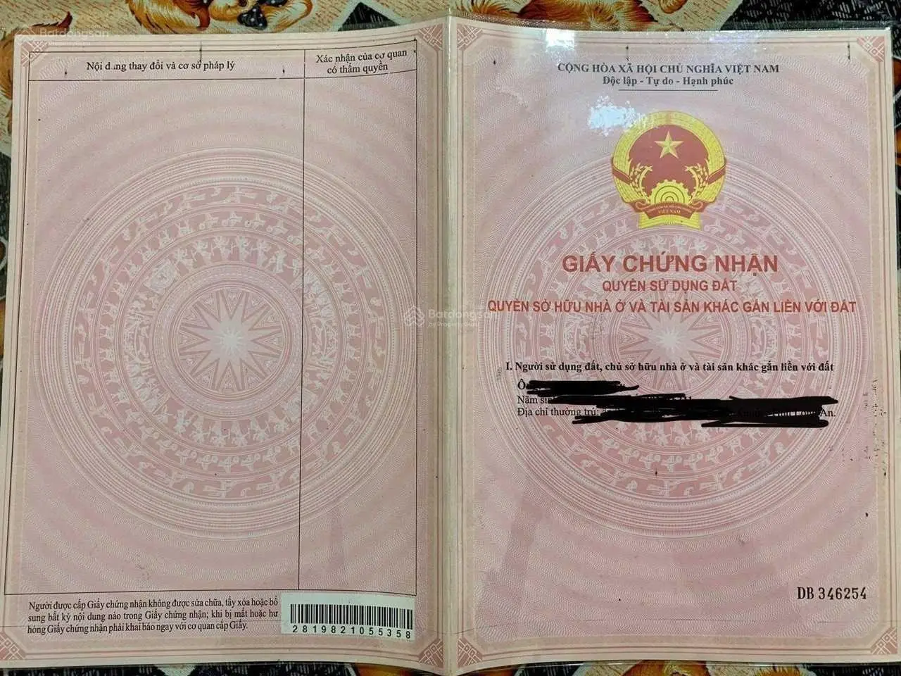 Đất mặt tiền Trần Văn Nghĩa, gần trung tâm hành chính