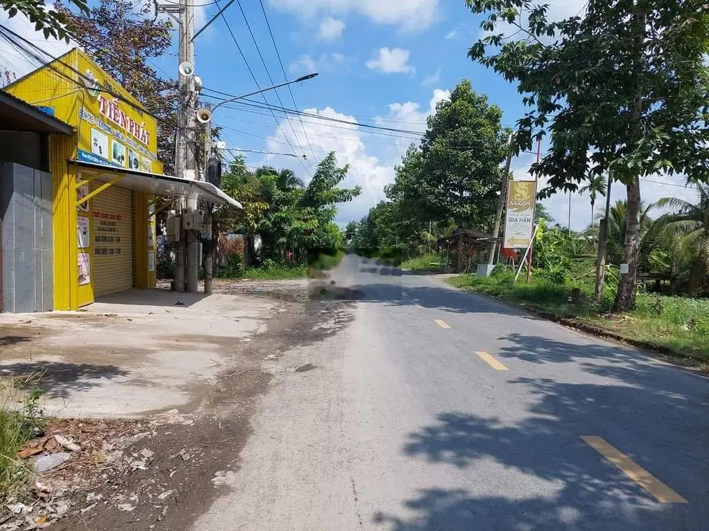 bán nền 185m2, mặt tiền lộ vành đai , phường phú tân , tỉnh bến tre