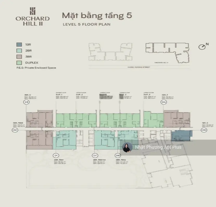 Bán căn Hộ Duplex Orchard Hill Sycamore mua từ chủ đầu tư Capitaland với chính sách tốt