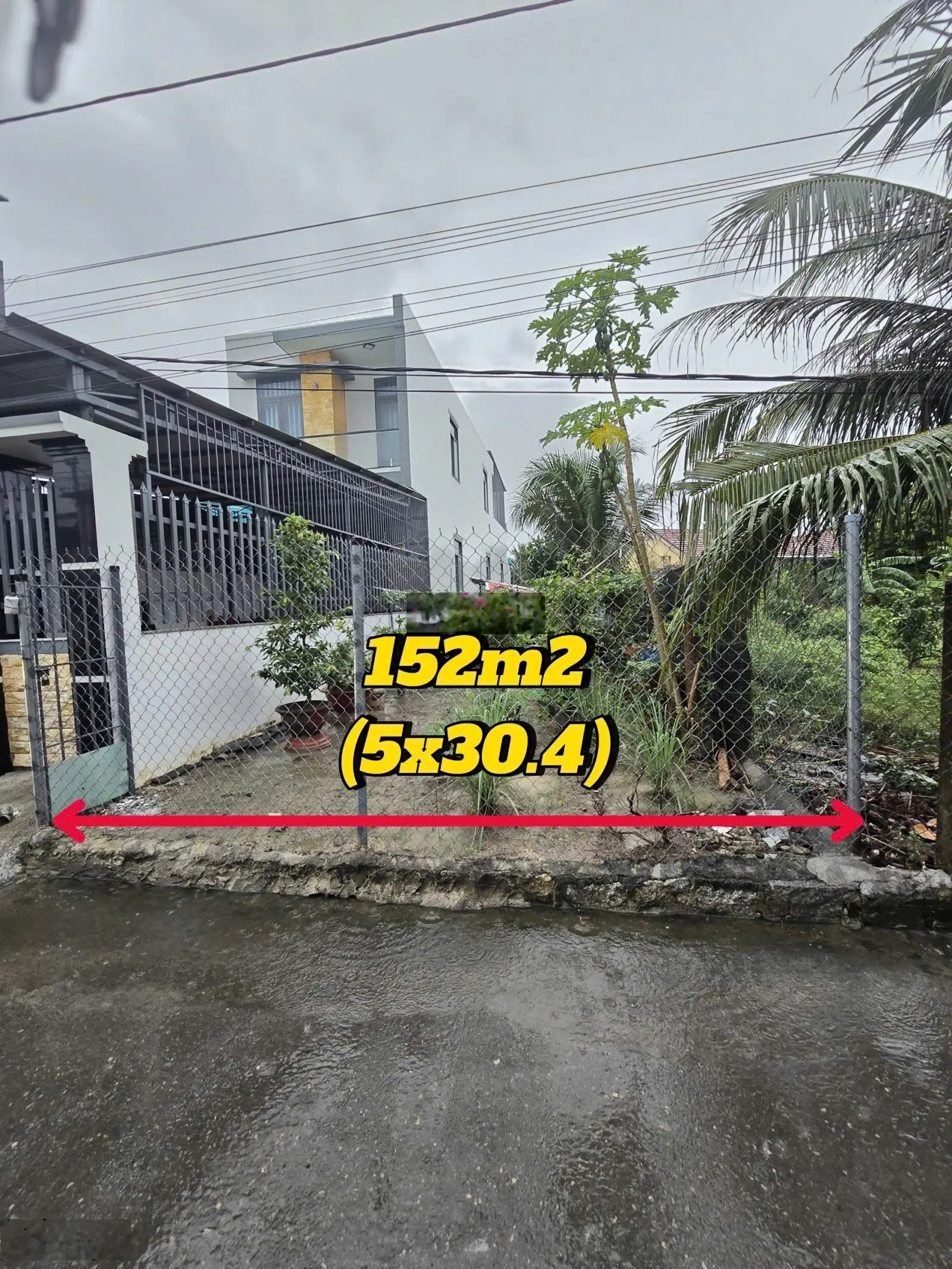 151.2m2 đất ODT thị trấn Diên Khánh,đường nhựa 5m (QH 9m)-Khu dân cư đầy đủ tiện ích-chỉ 11tr/m2