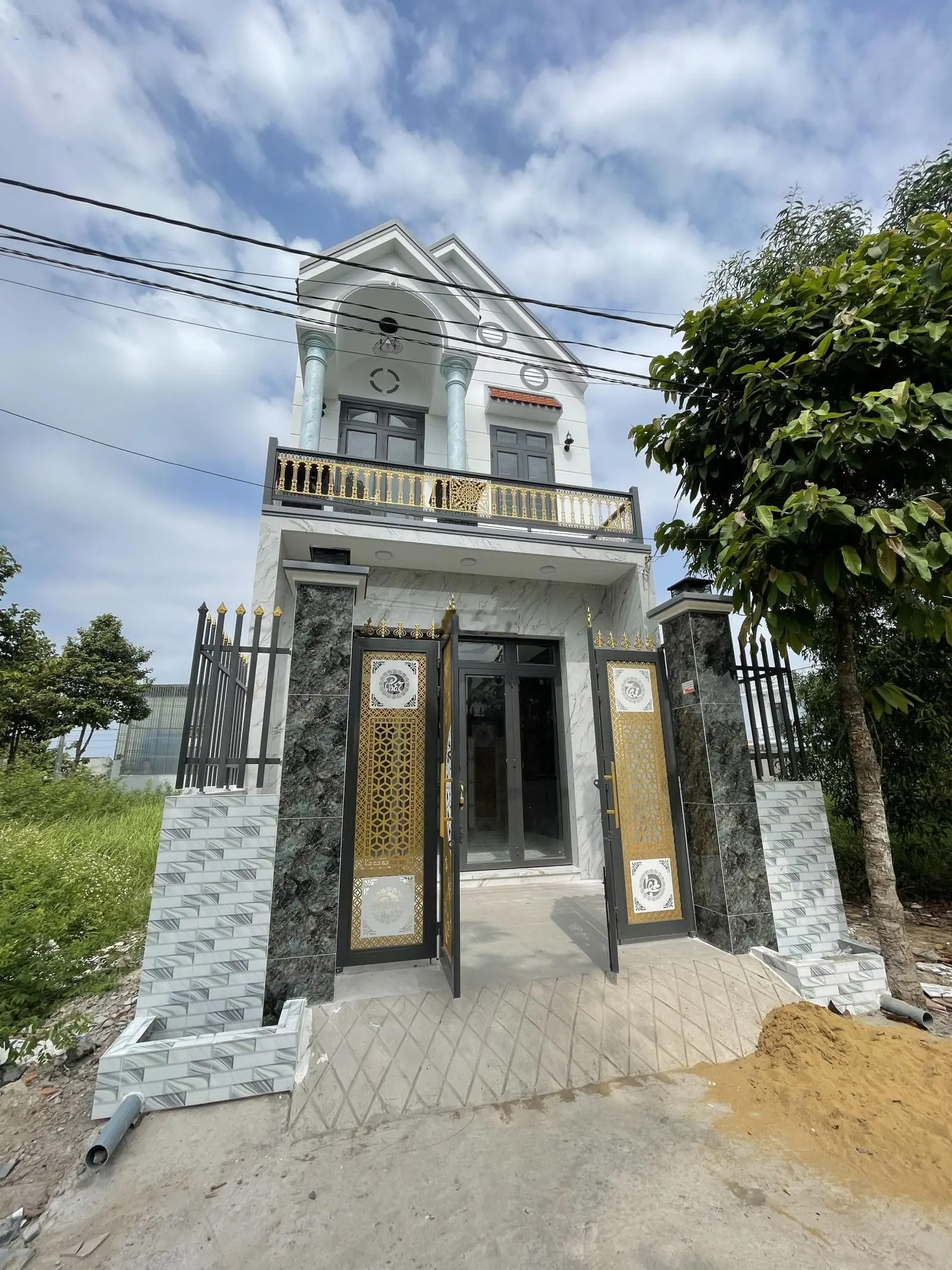 nhà khu dân cư tân kim cần giuộc long an 5*17 mặt tiền đường 6m giá rẻ