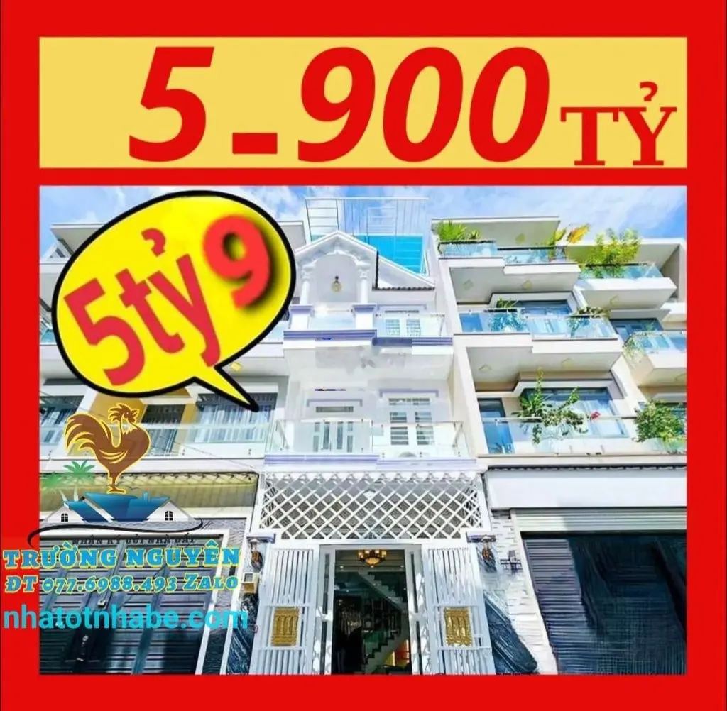 ❌️❌️Nhà sổ hồng 2 lầu, sân thượng, cách Phú Mỹ Hưng 20 phút❌️❌️