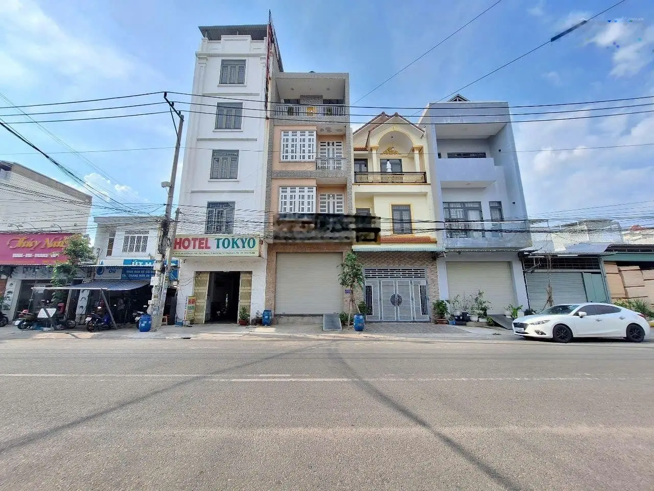 Nhà 5 Lầu mặt tiền D1 kdc Việt Sing p. Thuận Giao Tp. Thuận An