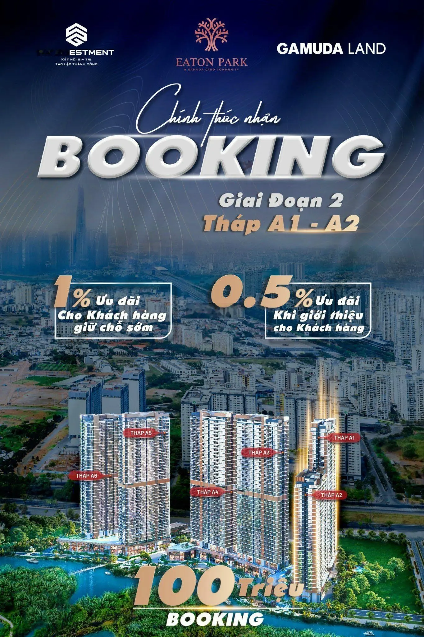 Căn hộ cao cấp mặt tiền Mai Chí Thọ 75m2 giá chỉ từ 8tỷ - 2027 nhận nhà hỗ trợ lãi suất 0% 24 tháng