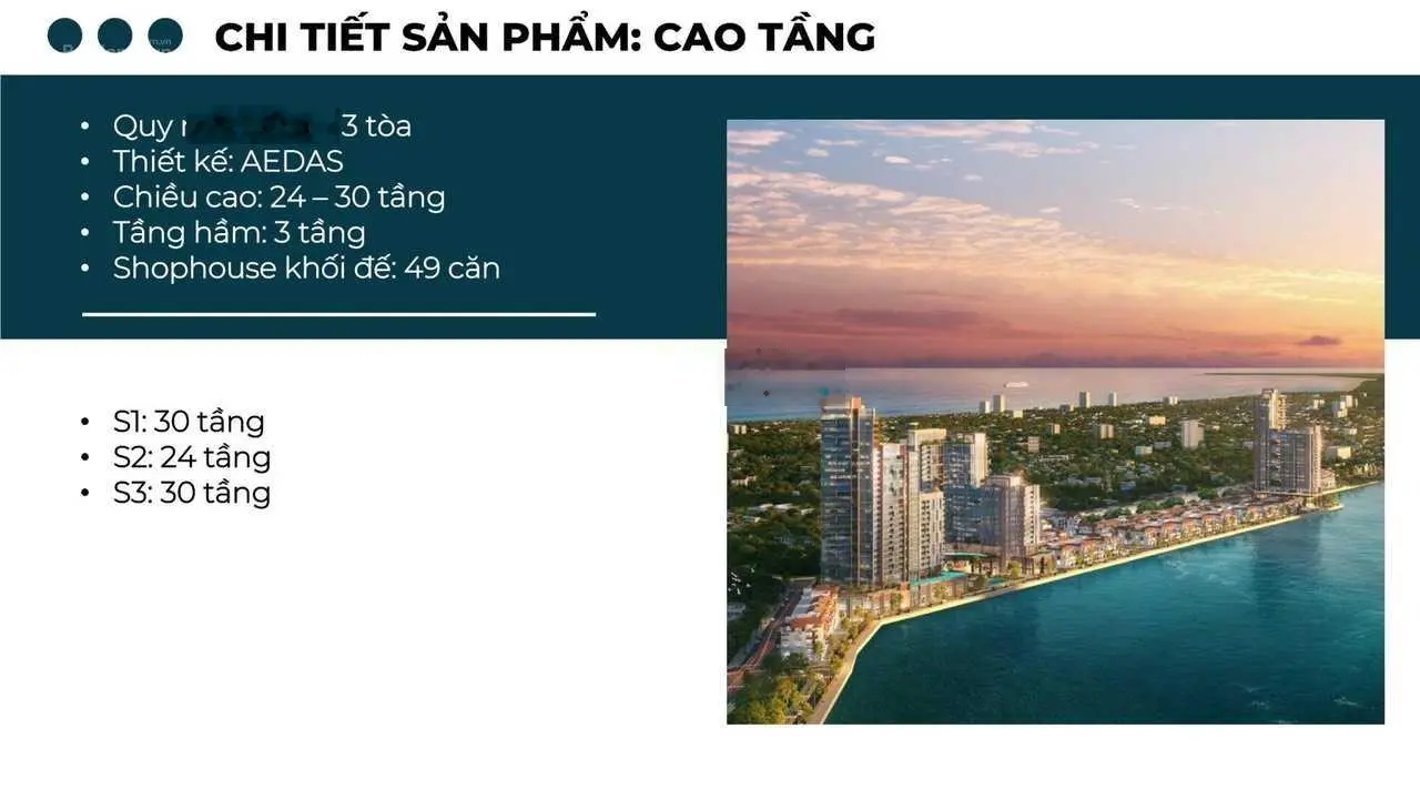 Nhận đặt chỗ vị trí đẹp phân khu thấp tầng Sonata, Sun Symphony Đà Nẵng